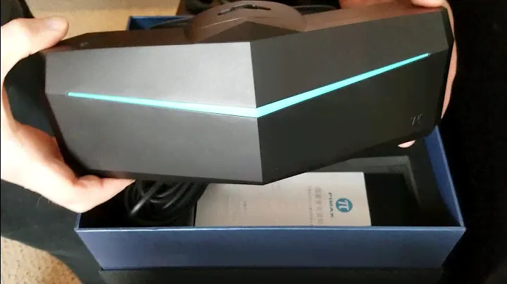 Pimax 5K+ VR HMD Unboxing & Vive Lens Comparison