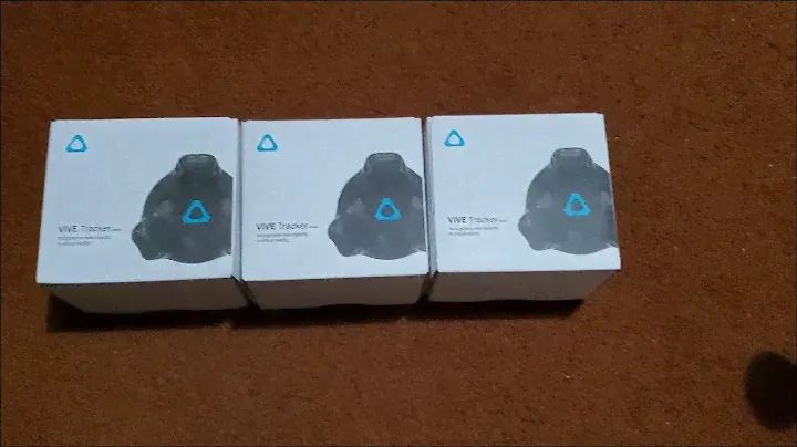 Vive Trackers 2.0 Unboxing