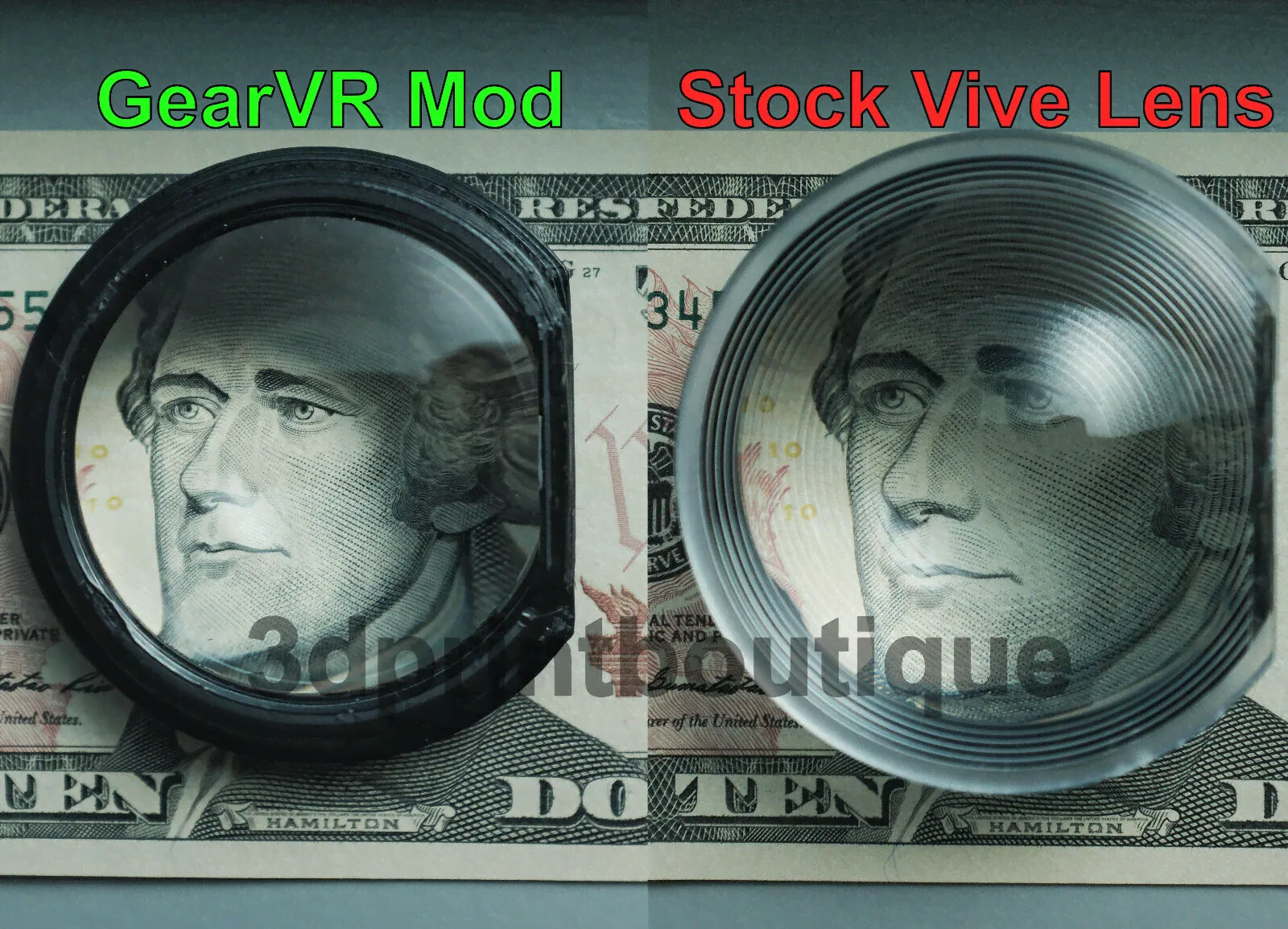 FREE S/H: HTC Vive / Pro / Cosmos GearVR Lens Mod Bracket Adapter UPGRADE-0