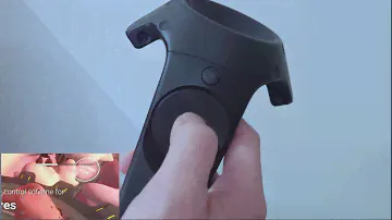 VFC hand gesture control manual for Vive wands
