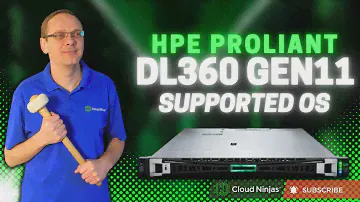 HPE ProLiant DL360 Gen11 Windows Server Operating System Overview | Windows Server 2022 Install