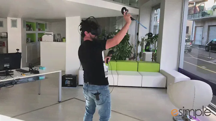 HTC Vive Wireless Kit Unboxing and Testing - Esimple virtual reality