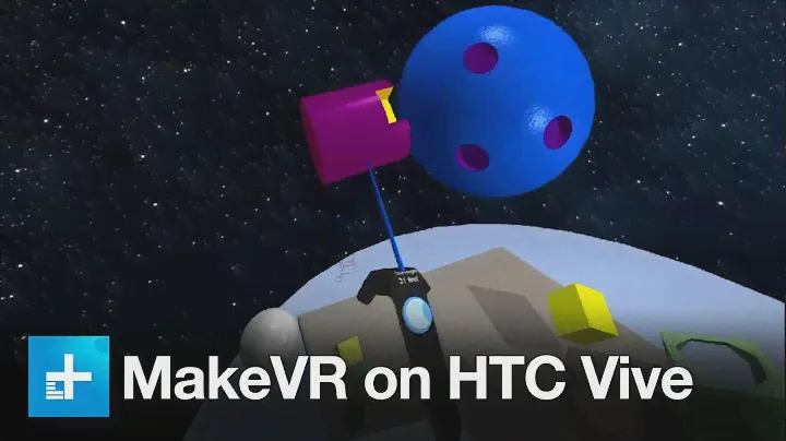 MakeVR 3D modeling in VR on the HTC Vive - Hands On
