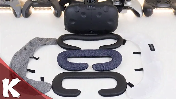 HTC VIVE |  VR Cover Unpacking x 5 | First Impressions | Face pad Alternatives