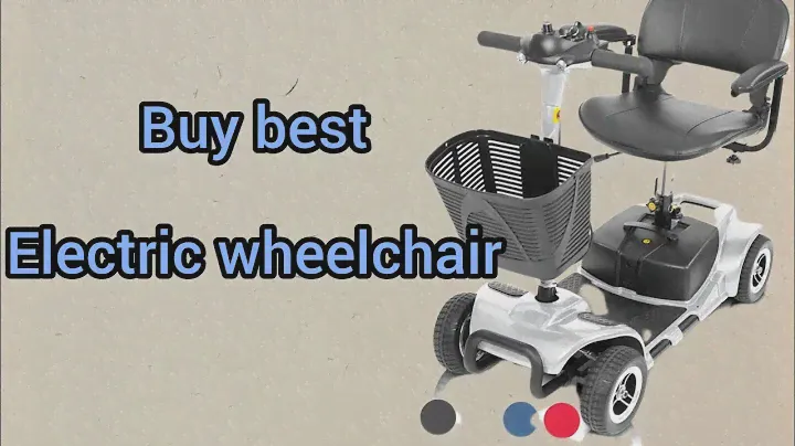 buy top best Vive 4 Wheel Mobility Scooter - Electric Powered Wheelchair Device - Compact Heavy
