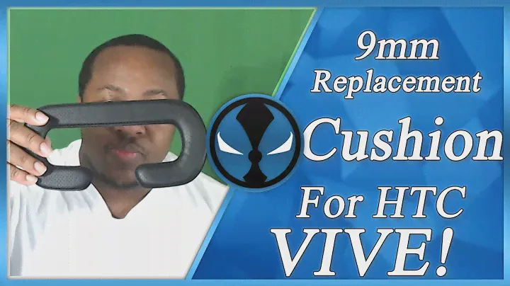 HTC Vive 9mm Replacement Face Cushion! REVIEW!!!