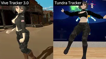 VR Tracker Comparison Tundra/Vive