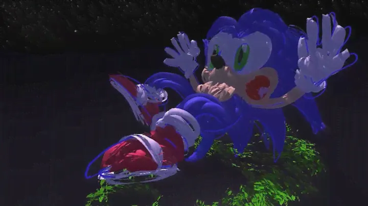 Sonic The Hedgehog - HTC Vive Tilt Brush Art.