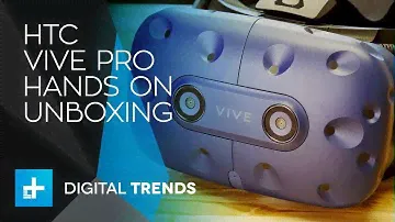HTC Vive Pro - Hands On Unboxing