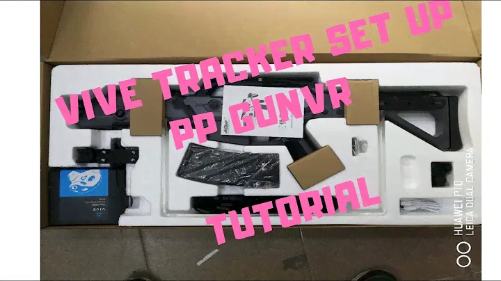 How to Set Up Vive Tracker 1.0 on PP gunVR| BeswinVR Tutorial