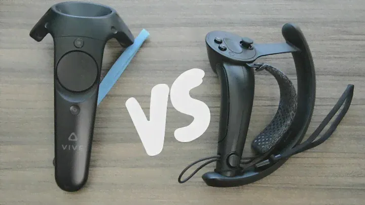 Index vs Vive controllers