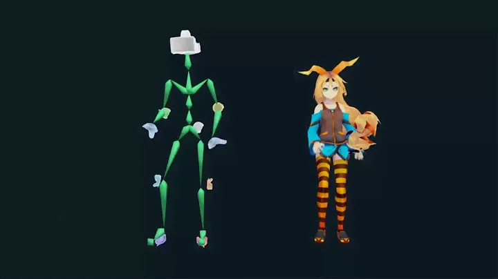 Vive Tracker Demo (7 trackers)