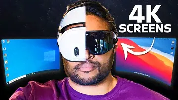 4K Virtual Screens in Visor & Quest 3 (with eye-tracking!)