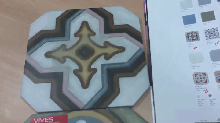 Azulejo Vodevil de Vives