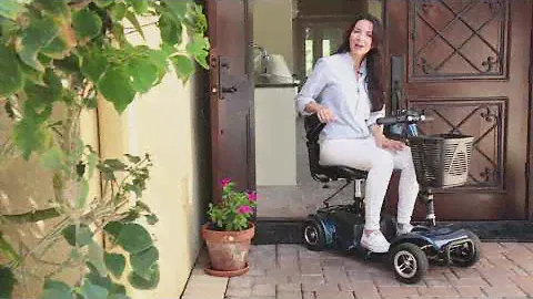 Vive 4 Wheel Mobility Scooter - Electric Powered Wheelchair Device - Compact Heavy Duty Mobi Reviews