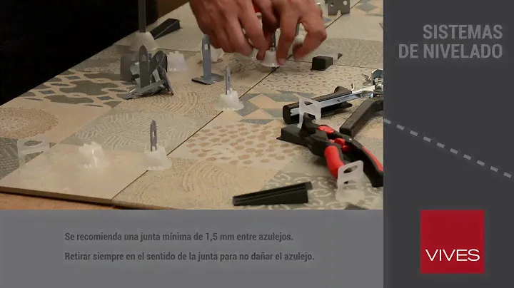 VIVES. Información técnica. Sistemas de nivelado