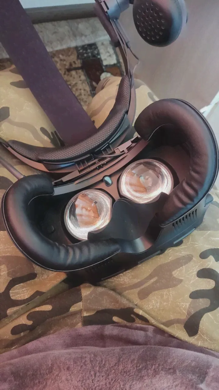 🛍 Мягкая кожаная VR-маска для глаз, устойчивый к поту коврик для HTC VIVE Cosmos VR, аксессуары для гарнитуры, сменная маска для глаз, Накладка для лица-3