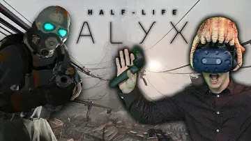 How is Half-Life: Alyx on the HTC Vive (Pro)? The test with Vive Controllers!