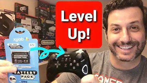 Wii U Pro Controller Battery Upgrade