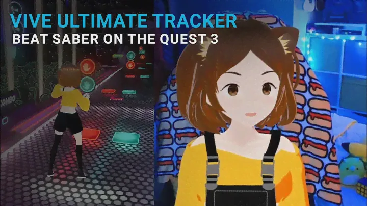 VIVE Ultimate Trackers & Quest 3: Full Body Tracking for VRChat and Beat Saber