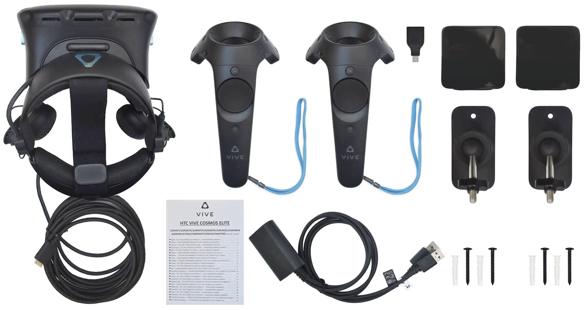 HTC Шлем виртуальной реальности HTC Vive Cosmos Elite игровой манипулятор