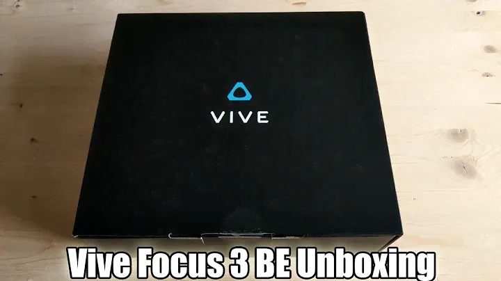 Vive Focus 3 Business Edition UNBOXING