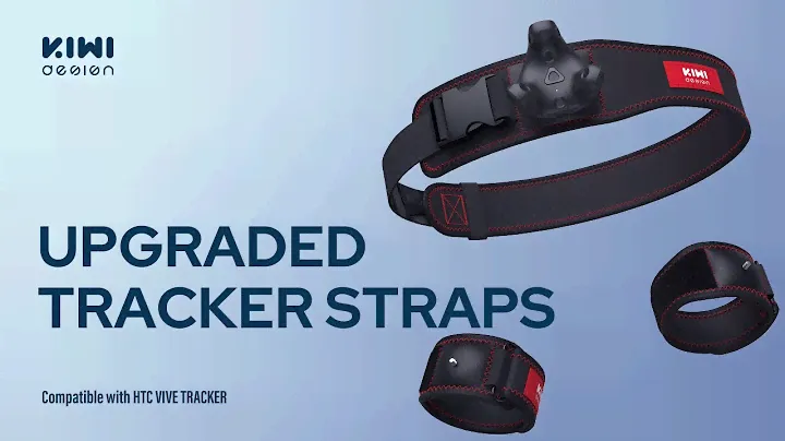 KIWI design Tracker Straps for HTC Vive Trackers