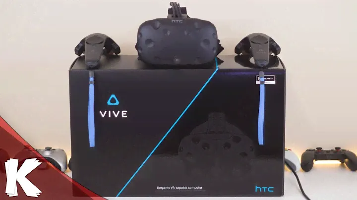 HTC VIVE | Распаковка | Быстрая настройка | Закрыть взгляд