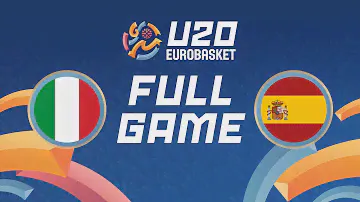 Semi-Finals | Italy v Spain | Full Basketball Game | FIBA U20 Women's EuroBasket 2024